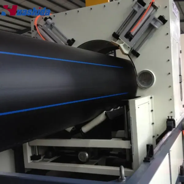 HDPE Pipe Extrusion Line with Single-Screw Extruder and 1000 Kg/H Capacity for Water/Gas Supply Pipe Production