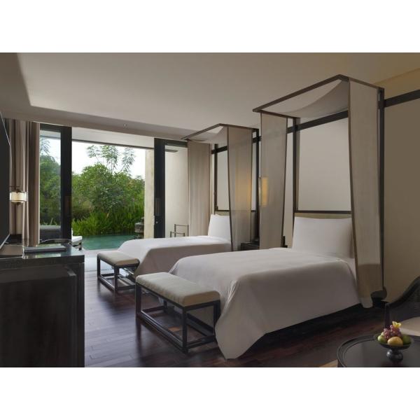 Тропический роскошный праздник/курортный отель на мебелях острова естественных тематических твердых деревянных винтажных