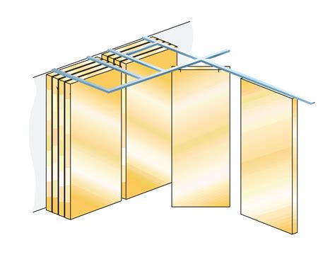 Movable Sound Proof Partitions , Office Fire Resistant Acoustic Wall Panel