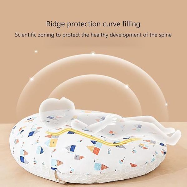 60x55 cm Baby Nursing Pillow with Removable Cotton Cover