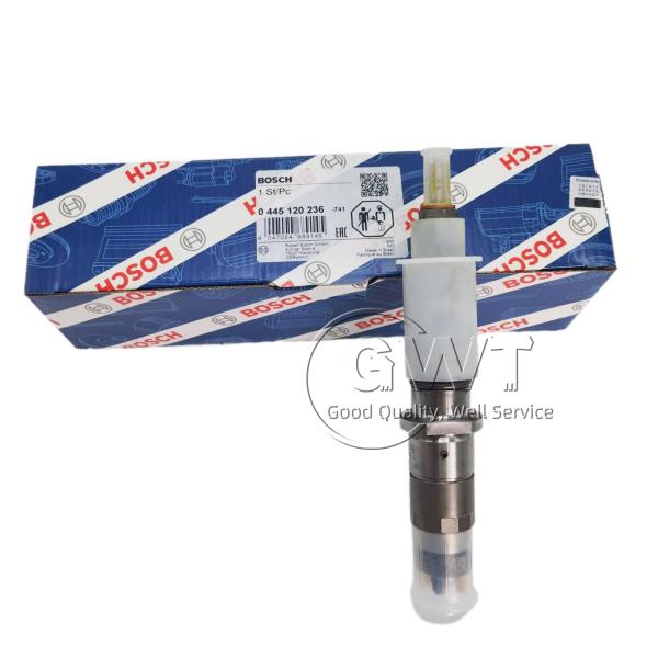 Nozles de inyección de tren común para inyector de combustible 4940170 5263308 DLLA118P2203 PC300-8 044512024 0445120236