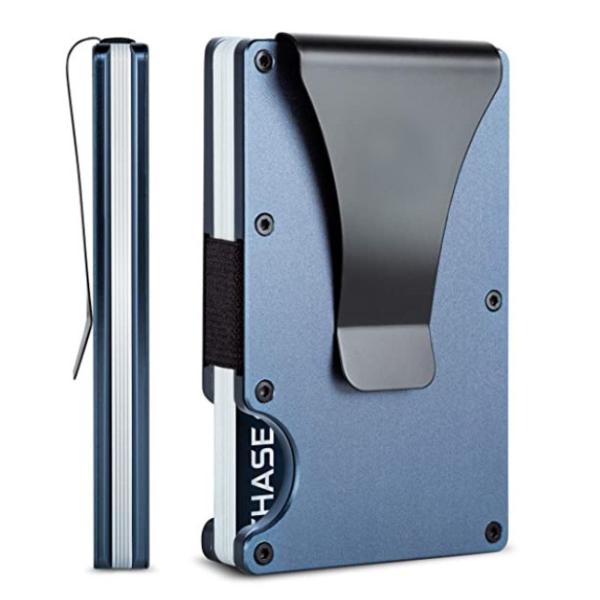 Reusable RFID Blocking Aluminium Card Holder/Smart Metal Slim Men Wallets/Minimalist Aluminum Wallet