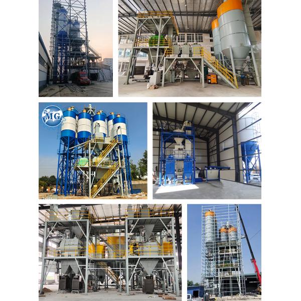 Энергосберегающий прилипатель керамической плитки замазки стены цемента завода сухой смеси делая машину