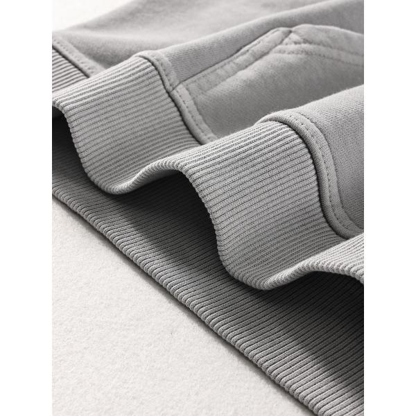 Высококачественный сублимированный стройный фит тяжелый вес пушистый черный чистый хлопок 420г промытый ретро толстый кроссовка