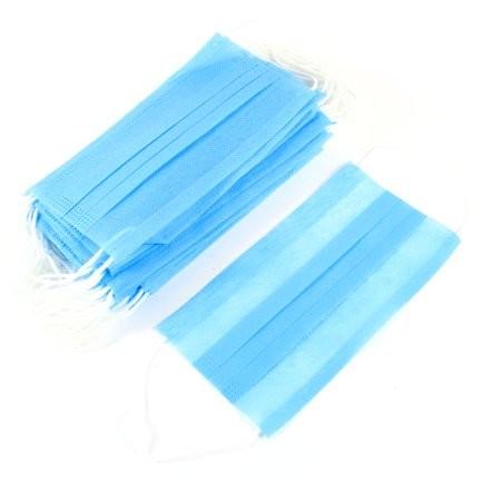 Dustproof Medical Mouth Mask , Industrial use Triple Layer Surgical Mask