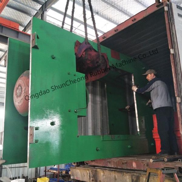 Produto de borracha que faz a maquinaria com placa grande/que vulcaniza a imprensa