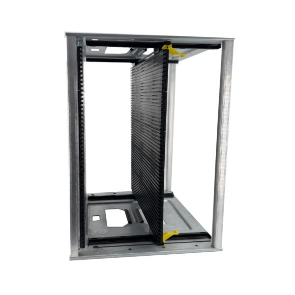 Gear Track Adjustment ESD PCB Magazine Rack Anti static SMT PCB Storage Rack