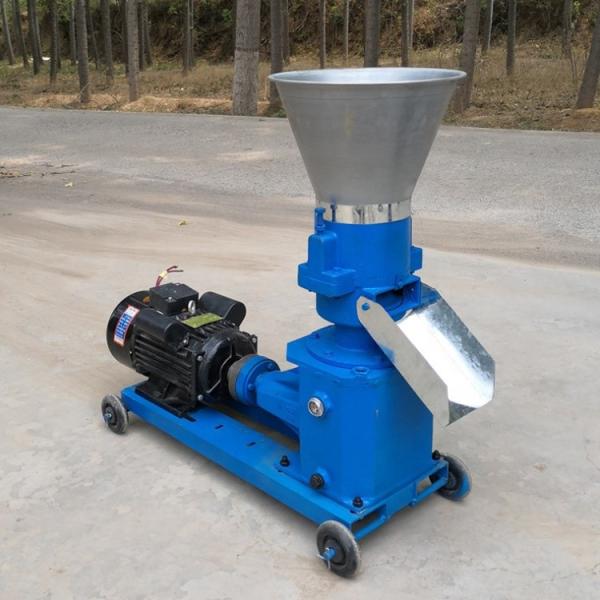 Flat Die Wood Pellets Machine 1100kg/ H 800kg/ H Energy Saving Rustproof