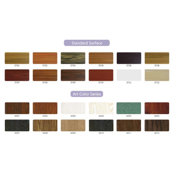 PVC Wall Paper Style ECO Indoor Wood Paneling 200mmx28mm CWB200C