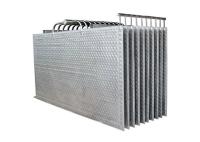 Double Dimple Plate Heat Exchanger de relief pour chauffer ou se refroidir