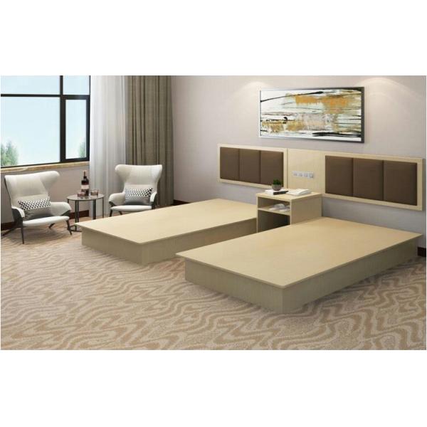 Durable Hotel Contemporary Bedroom Furniture Sets Economical Simple Installation