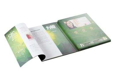 Livre vidéo numérique écran LCD Livre vidéo carte papier pliée PVC070