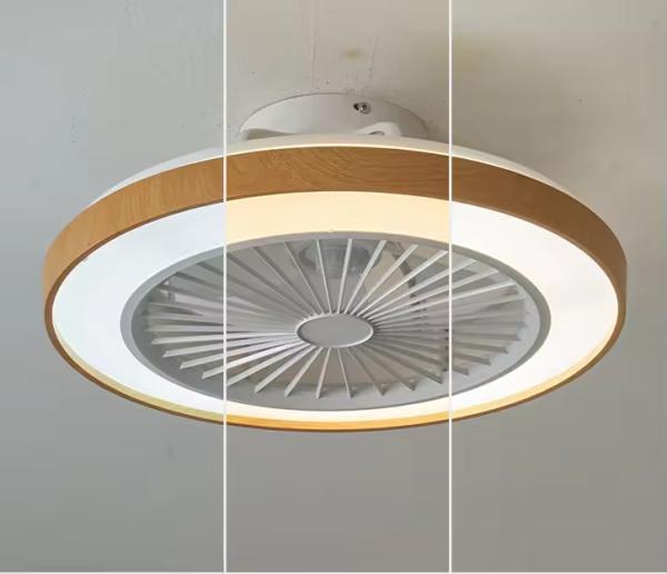 2025 Hotsale d'été ventilateur de plafond lumière pour la chambre à coucher maison minuscule 50cm ventilateur de plafond avec lumière 72W y compris le contrôle à distance APP