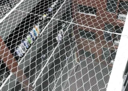 Aisi 304 Stainless Steel Cable Netting 1.5mm 26mm Mesh Anti-Fall Fencing