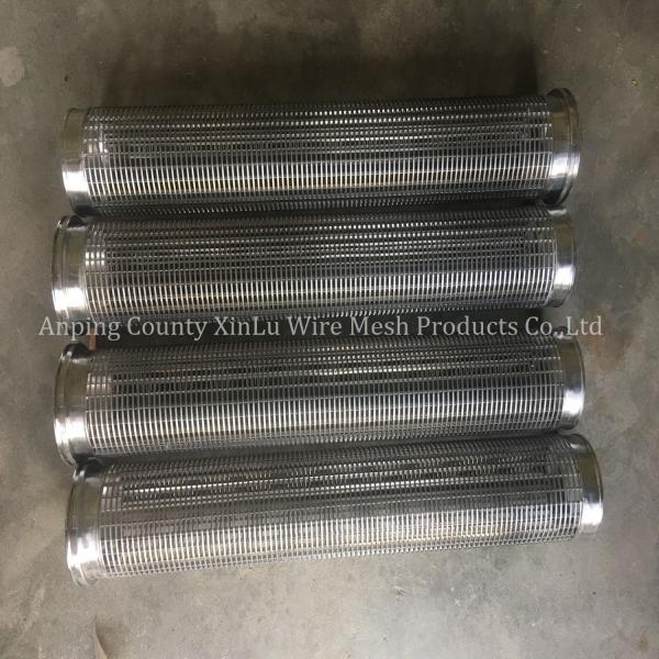 STAINLESS STEEL ROTARY DRUM SCREENS / WEDGE WIRE JOHNSON CYLINDRICAL SCREENS  /FILTER DRUM FOR WASTE TREATMENT EQUIPMENT