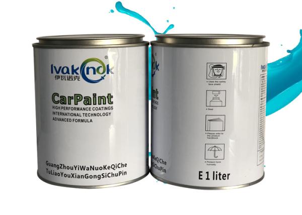 Tinta sólida 2K para reparação e acabamento de automóveis com resistência química e climática