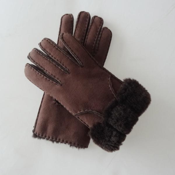 Wholesale cheap sheepskin women leather gloves