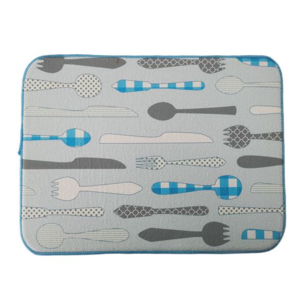 Высококачественное блюдо Microfiber суша циновки для вещество-поглотителя блюда все печатание полиэстера