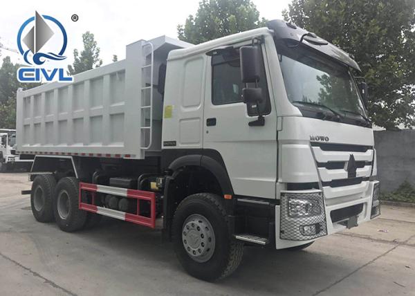 HOWO 6x4 Heavy Duty Dump Truck load capacity 40tons tipper truck New Manual Transmission Type Euro II