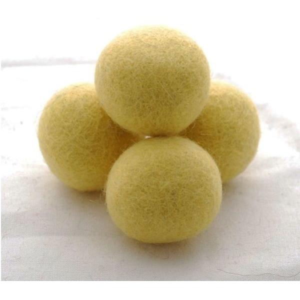 china factory Colored Pure Genuine  6-Pack XL 100% Wool Dryer Balls