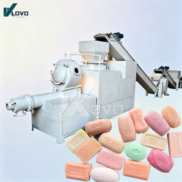 300kg Per Hour Fully Automatic Soap Making Machine Large Scale