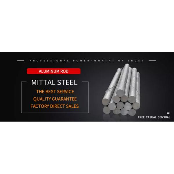 6061 6063 Aluminium Bar rod Alloy Extruded Mill Finish Billet Ingot