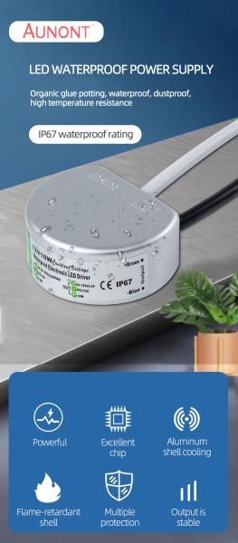 water proof smps 12V0.83A10W single output  SMPS with CE DC12V10W full watt Iron Case for LED Lighting Factory Outlet