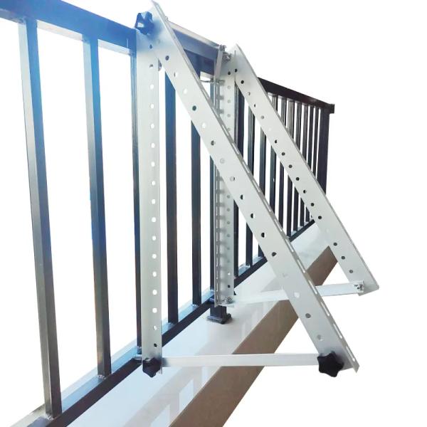 Snow Load 1.5KN/m2 Adjustable Solar Panel Brackets for Solar Module Mounting Frames