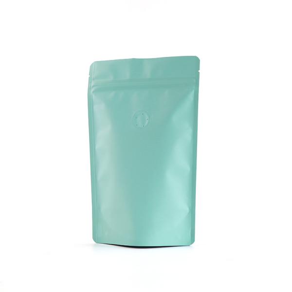 Exhaust Valve Zipper 500g Stand Up Coffee Pouches