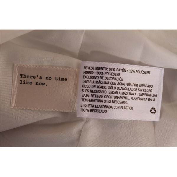 Cute Simple Princess Collar Ladies White Casual Dresses 68% Rayon 32% Polyeser