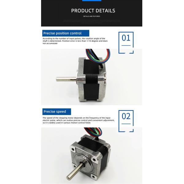 Faradyi Customized Micro Stepper Motor 12V 24V 36V Drive Controller Set Motor Nema17 3D Printer Engraving Machine Accessories