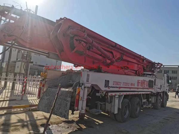2012 Putzmeister 56m Benz Machinery Concrete Equipment Concrete Boom Beton Pump Machine