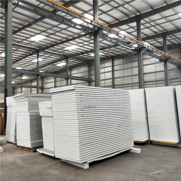 B1 grade fireproof mobile home 50mm greywhite eps sandwich wall paneling