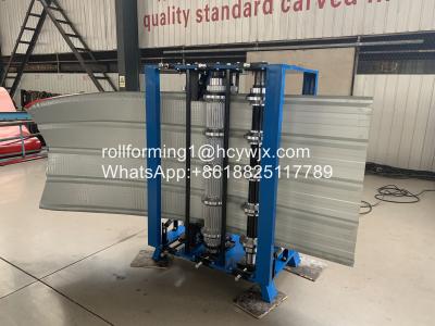Ppgi Gi 6m/Min Roof Sheet Crimping Machine Plc Manual Bending