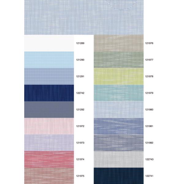 Breathable естественные образцы 50s ткани моды вырабатывают толстую ровницу пряжу 124*76 103gsm