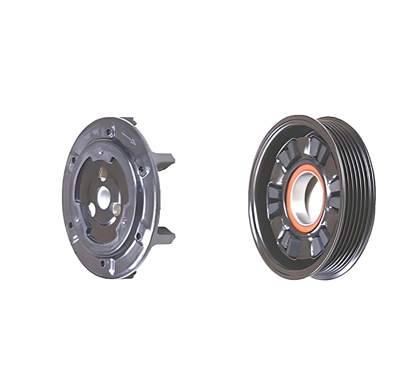 Car air Conditioning Compressor Magnetic Clutch for BMW E56 12V Auto Ac Parts Coil n Hub Bearing n Pulling