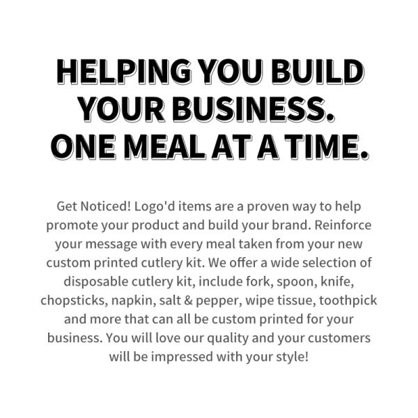 Plastic Cutlery Set with Free Design Disposable Utensils Fork Knife Spoon and Napkin