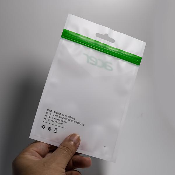 Anti-Static Three Sided Sealing Bags With Transparent Windows For Electronic Products Packaging Recyclable And Customizable.