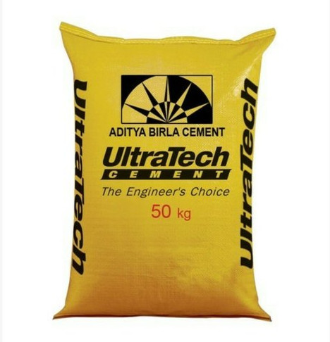 SOM PP Woven Cement Bags Gravure Polypropylene Concrete