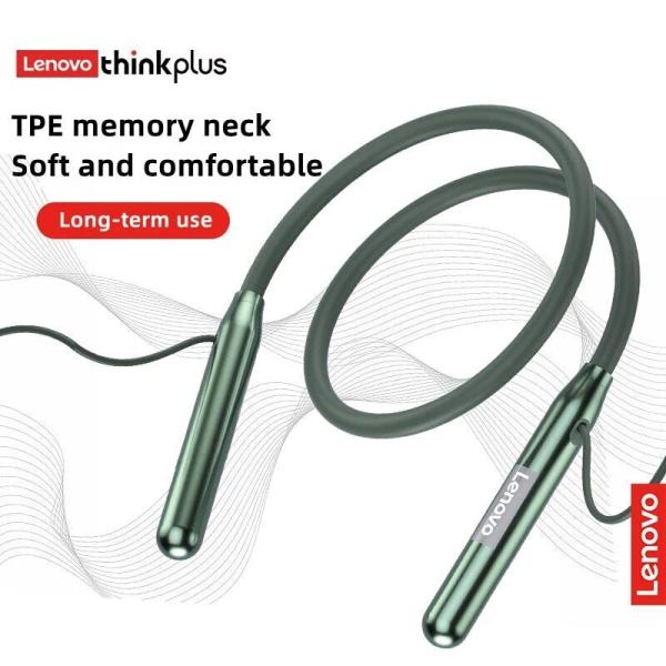 Lenovo BT10 Neck Wireless Earphones Silicon Waterproof Bluetooth Neckband Earbuds