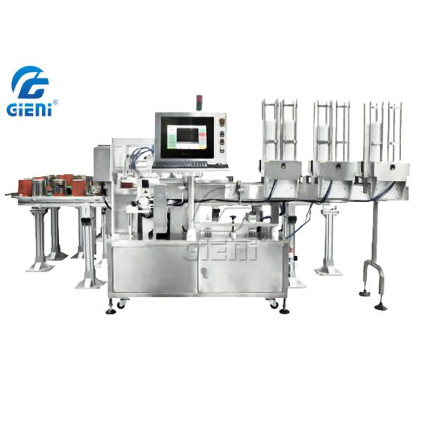 Labeler бутылки машины для прикрепления этикеток бутылки сухого молока 1.5Kw 0.6MPa автоматический