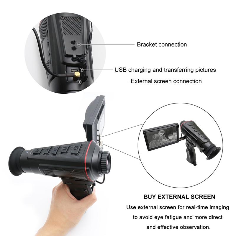 ночное видение Monocular 384X288 объема термического изображения 25mm 35mm