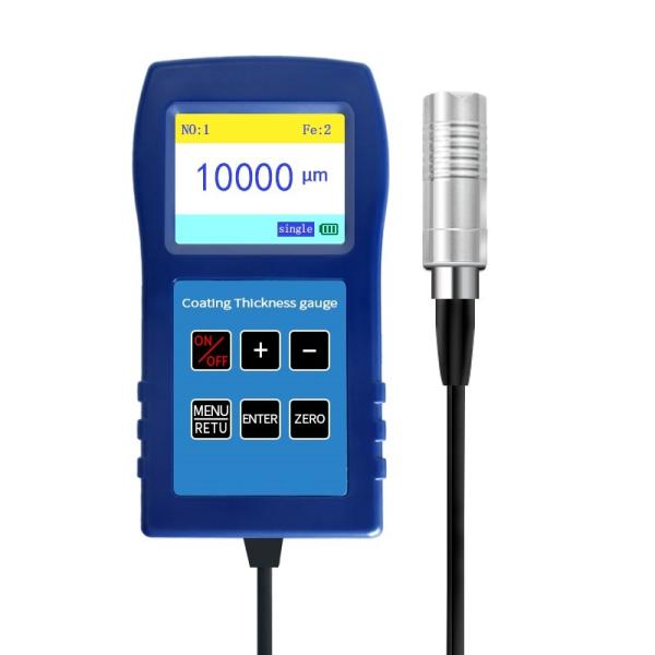 TG-6007 Jauge d'épaisseur de revêtement de surface en métal magnétique ignifuge à grande échelle et à grande portée, 10 mm