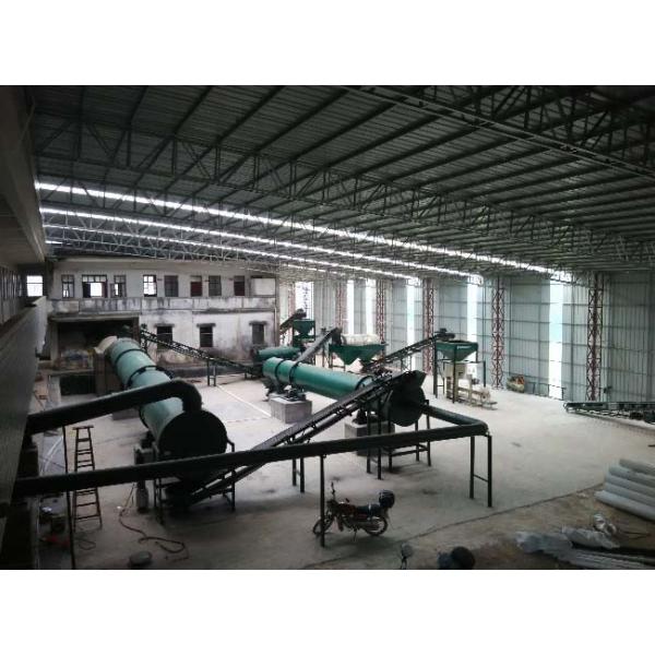 Химическое промышленное предприятие удобрения NPK, завод зерения 3-5T/H NPK