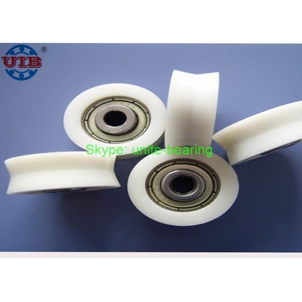 High Carbon Steel Bearing Housing Types , 605 ZZ Plastic Wrapped Wheel Bearing