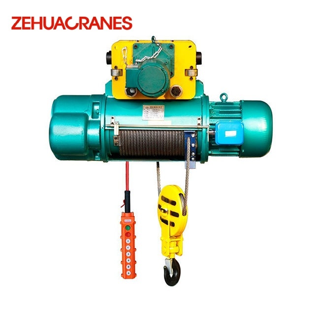 ZEHUA 2026 New CD1 MD1 Electric Wire Rope Hoist 0.5T-20T, CE Certified, Factory Price