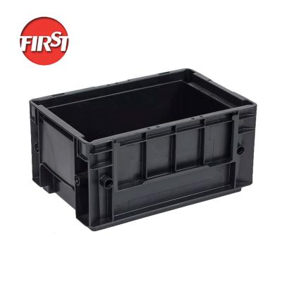 Reusable Plastic Crates For Auto Parts 300x200x147mm External Size Stackable