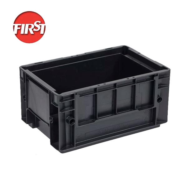 VDA Standard R-KLT Plastic Tote Box, 300x200x147mm Blue Automotive Logistics Container