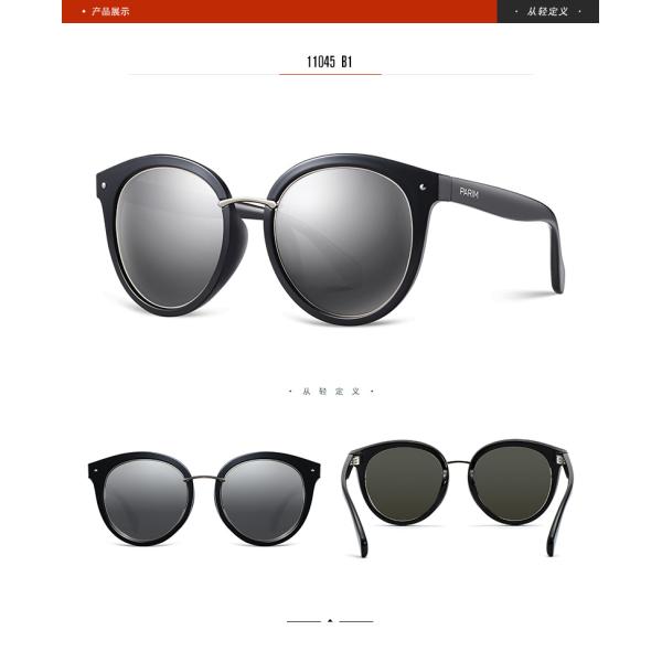 Classical TAC Plastic Polarized Sunglasses Unisex Women Men Black Brown