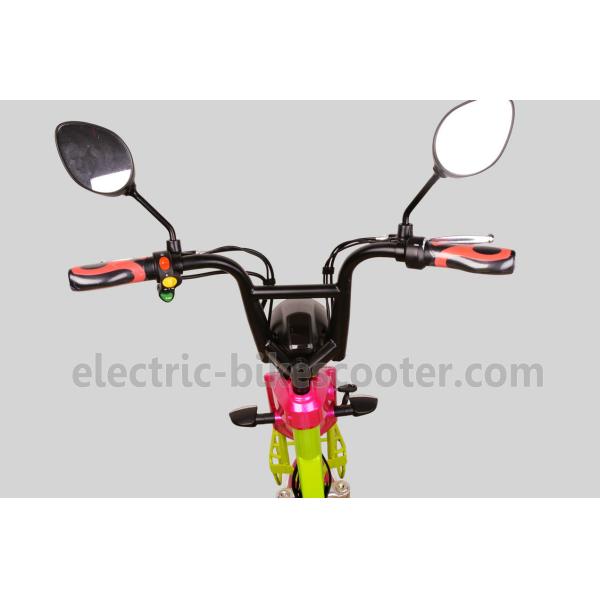 14 Inch Wheel Pedal Assist Electric Bike , Steel Pedal Assist Fat Bike 32km/h